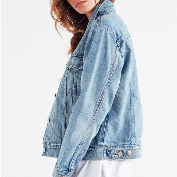 🎃Levi’s Ex-boyfriend trucker jacket - Picture 3 of 7